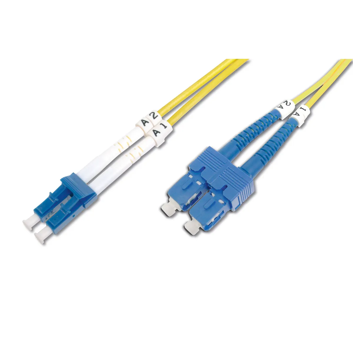 Assmann DK-2932-02 optikai patchkábel LC-SC 2 m OS2 9 µm I-VH kétoldalas #1