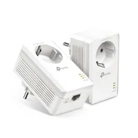 TP-Link TL-PA7017P KIT AV1000 Passthrough Powerline Kezdő Készlet