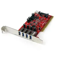 Startech.com PCIUSB3S4 4x USB 3.0 bővítő kártya PCI Renesas NEC muPD720202 5 Gbps
