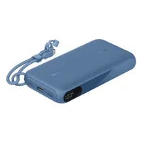 Belkin BPB028HQBL BoostCharge power delivery kijelzővel 20000 mAh 20 W USB-A 1 USB-C 2 kék