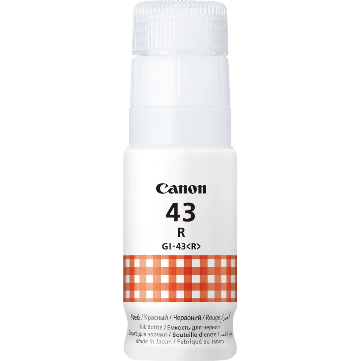 Canon 4716C001 GI-43R tintapatron piros 60 ml PIXMA G640 és G540 #1