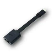 Dell 470-ABNE USB-C to USB-A adapter 0,132 m USB 3.2 gen 1 fekete