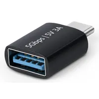 Startech.com USB31CAADGCP USB-C-USB-A adapter 5 Gbps fém ház nikkel bevonat fekete #1