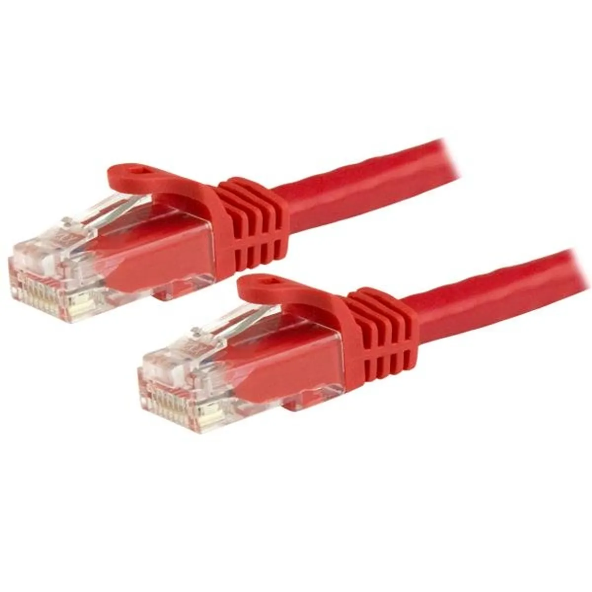 Startech.com N6PATC5MRD Cat6 patchkábel 5 m UTP RJ-45 RJ-45 arany érintkezők 1000 Mbps piros #1