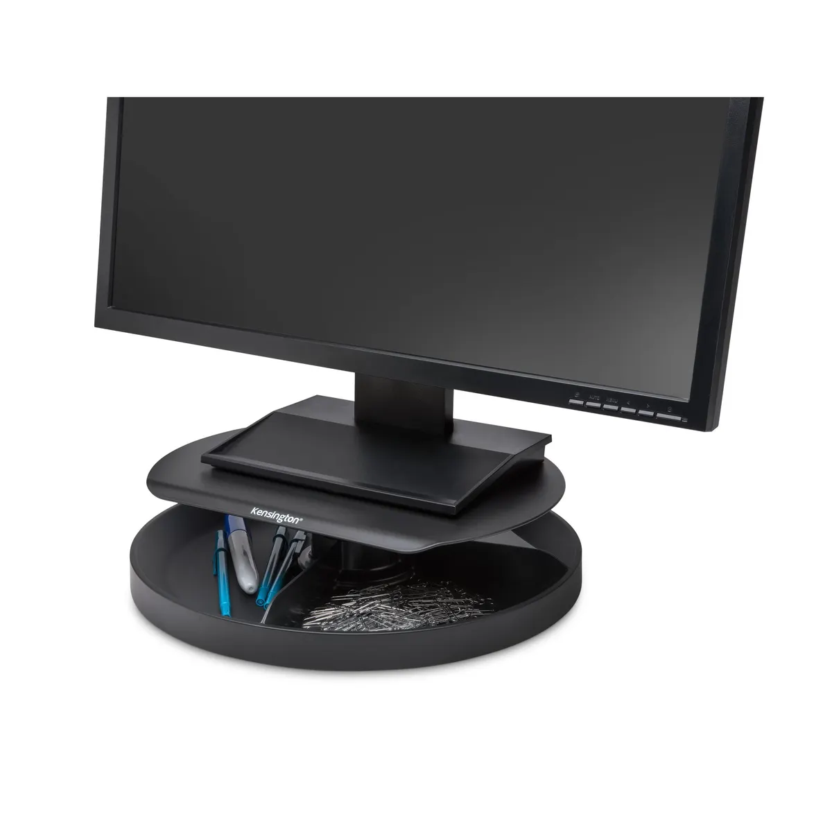 Kensington K52787WW SmartFit Spin2 monitorállvány fekete 360 fokban forgatható teherbírás 18 kg magasság 5,7-8,3 cm #1