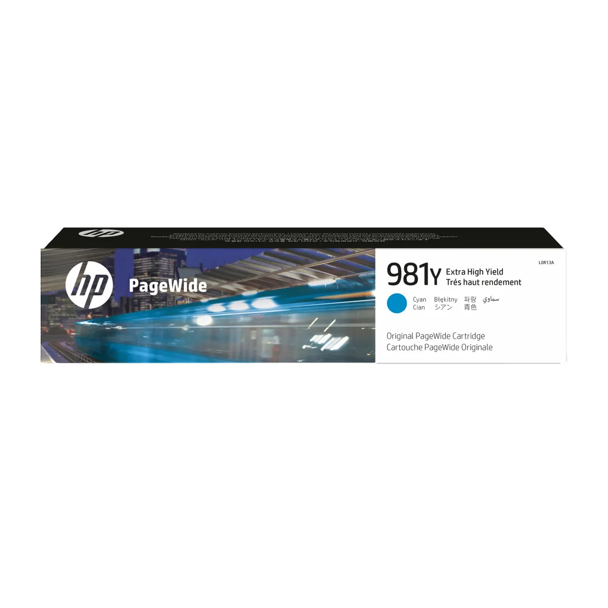 HP Inc. L0R13A 981Y cián XL PageWide tintapatron #1