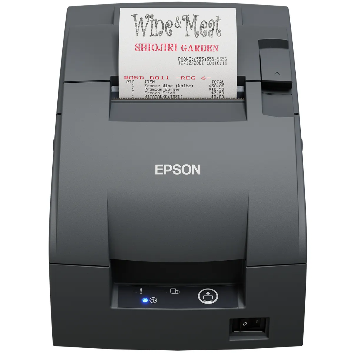 Epson C31CL27102 TM-U220IIB blokknyomtató RS-232 16 cpi 4,7 lps szürke #1