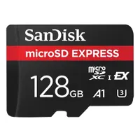 Sandisk SDSQXFN-128G-GN4NN Express microSDXC kártya UHS-I U3 A1 128 GB 880 MBps olvasás 480 MBps írás