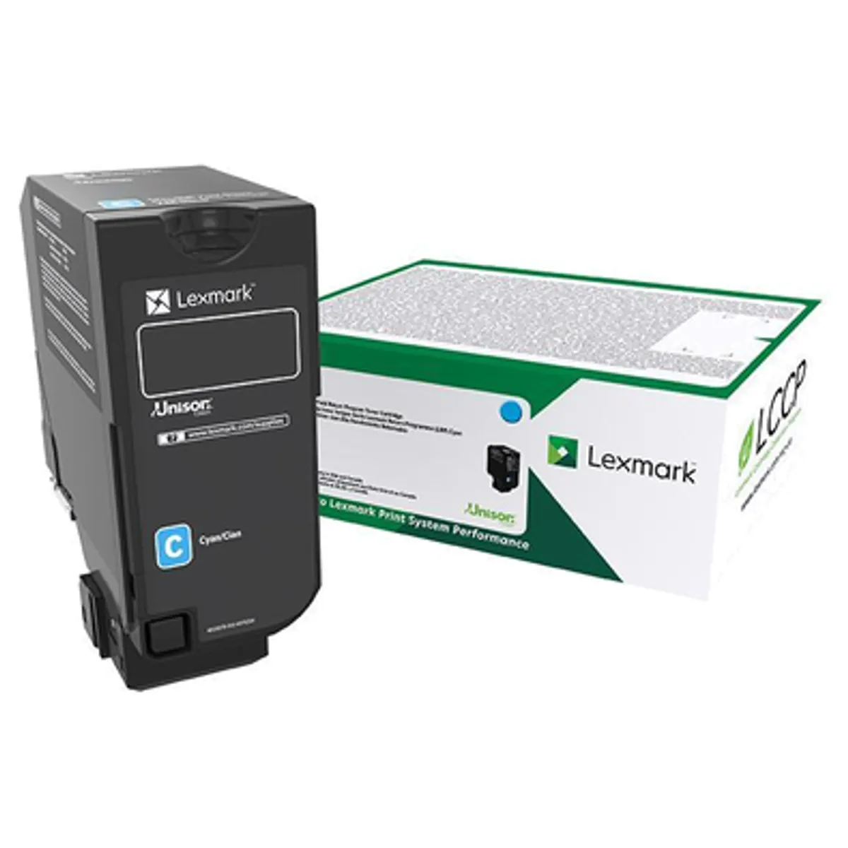 Lexmark 75B20C0 tonerkazetta cián 10 000 oldal kompatibilis CS-X727-CS728 #1