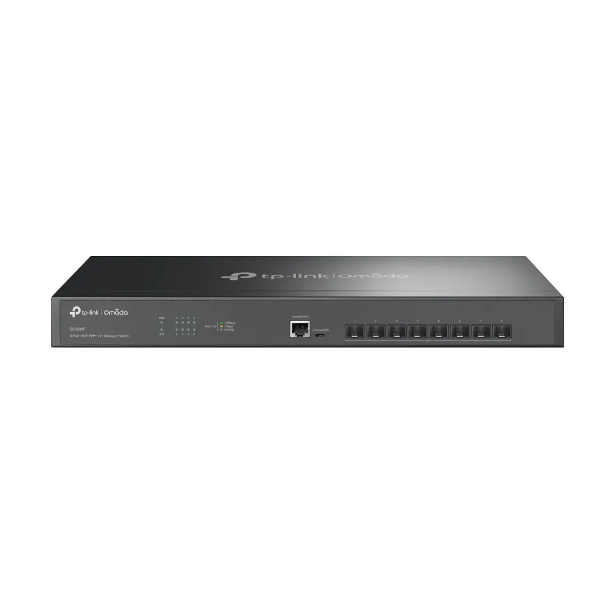 TP-Link SX3008F Omada 8 port 10GE SFP L2 menedzselt kapcsoló #1