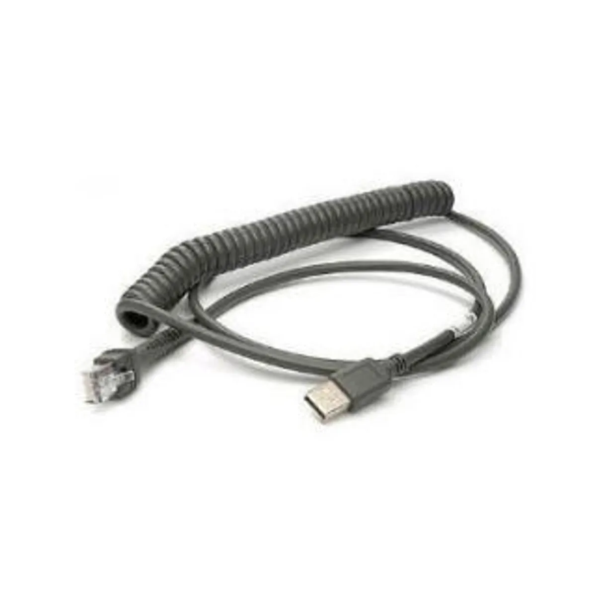 Zebra CBA-UF6-C12ZAR árnyékolt USB-kábel Fekete 3,6576 m USB A - RJ-45 #1