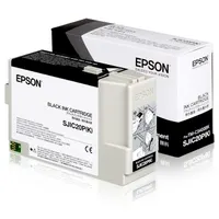 Epson C33S020490 SJIC20P tintapatron fekete pigment alapú TM-C3400BK-hoz