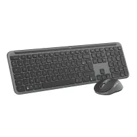 Logitech 920-012505 Signature Slim Combo MK950 vezeték nélküli AZERTY 108 billentyű grafit egérrel