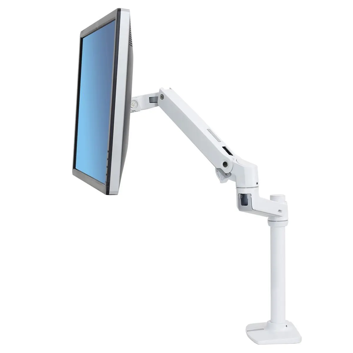 Ergotron 45-537-216 LX Desk Monitor Arm Tall 11,3 kg 32" VESA:75x75-100x100 mm magasságállítás fehér #1