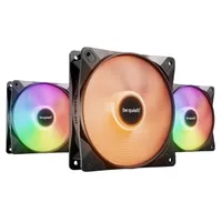 Be quiet! BL121 Light Wings LX 120mm PWM 3-pack ARGB fekete 1600 rpm 87,5 m3h 25,5 dB #1