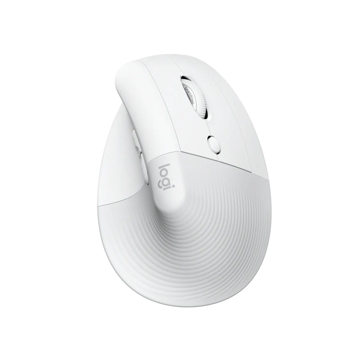 Logitech 910-006477 Lift for Mac függőleges ergonómikus egér, vezeték nélküli Bluetooth és Logi Bolt-vevő, 6 gomb, fehér #1