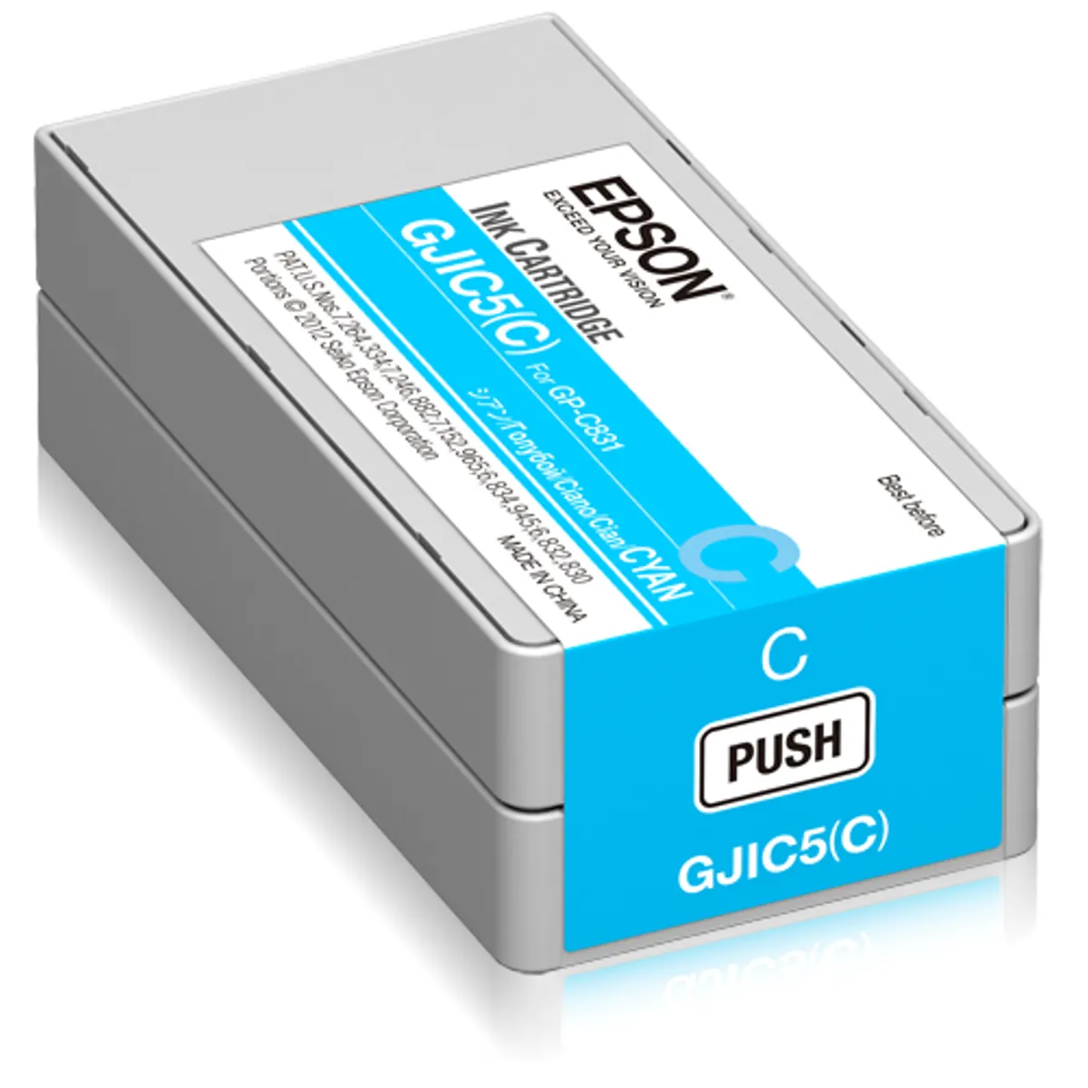 Epson C13S020564 GJIC5 tintapatron cián ColorWorks C831 32,5ml #1