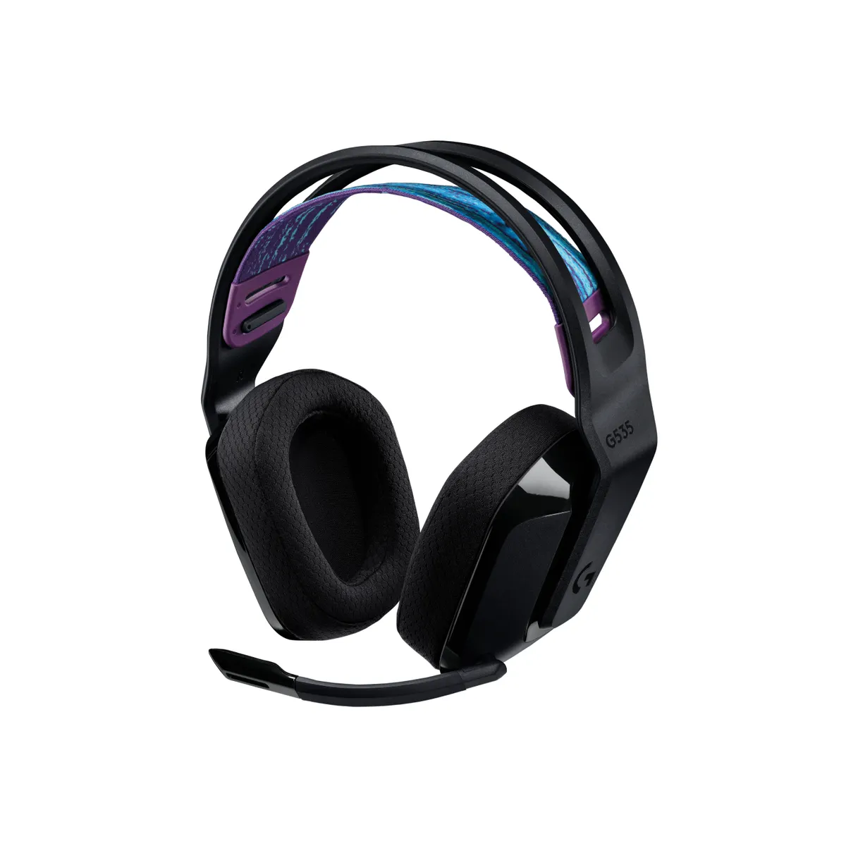Logitech 981-000972 G535 Lightspeed fejhallgató vezeték nélküli fekete 33 óra üzemidő 40 mm hangsugárzó #1