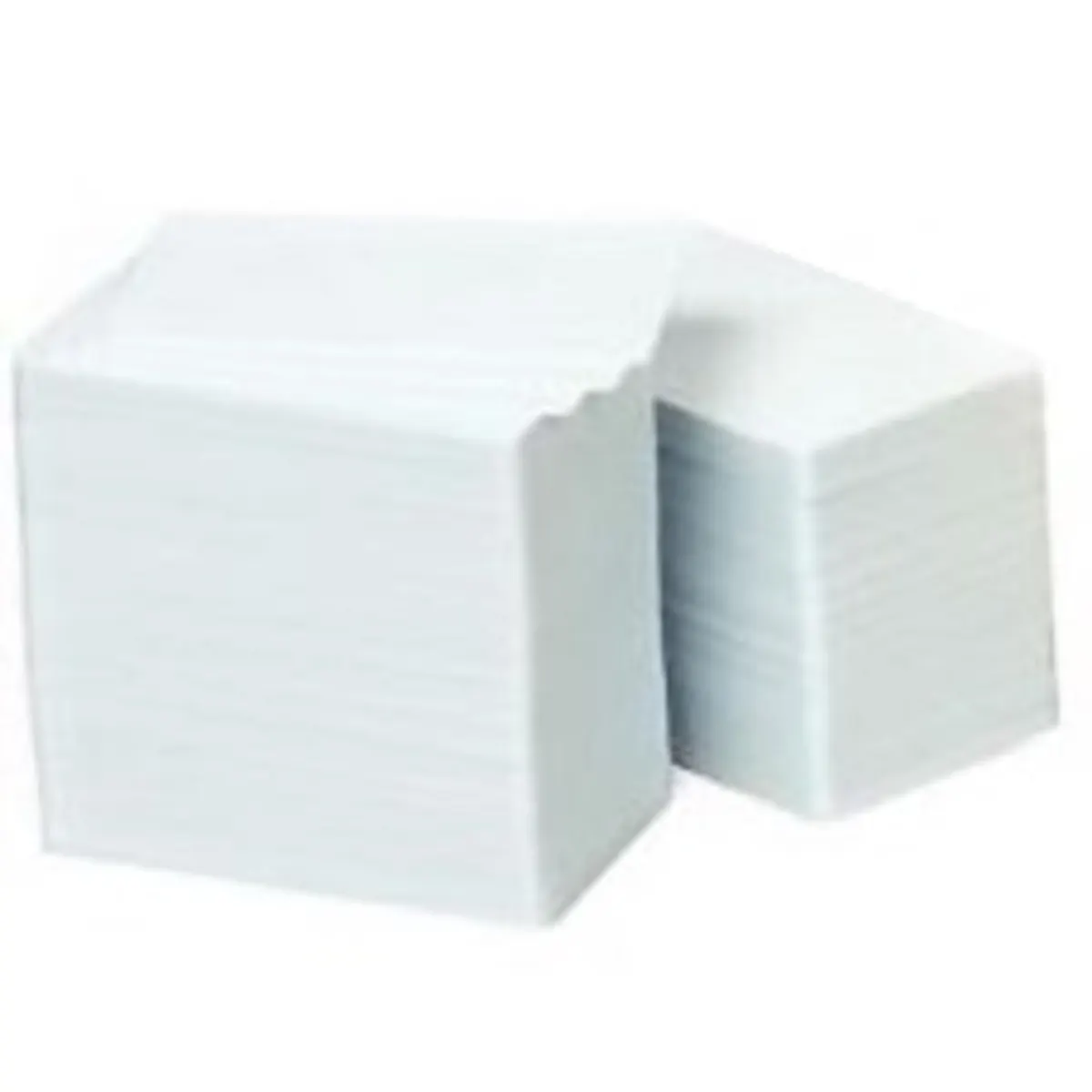 Zebra 800050-167 PVC kártya 30 mil élelmiszer-biztos, fehér mindkét oldal, fényes felület, dobozban 500 #1