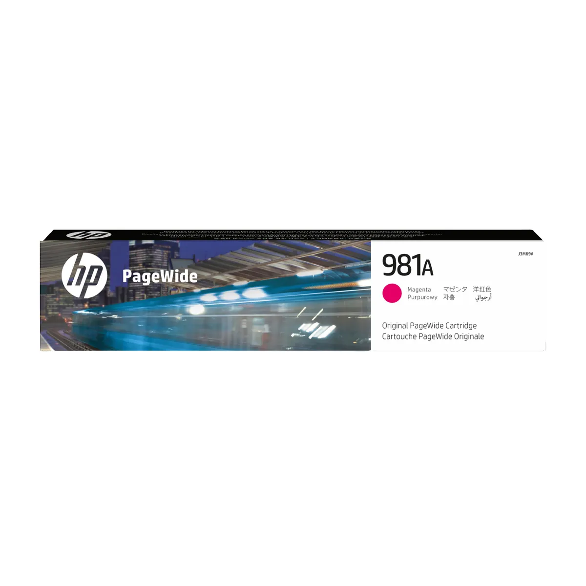HP Inc. J3M69A 981A Original Magenta PageWide cartridge pigment alapú tinta 6000 oldalak 69 ml #1