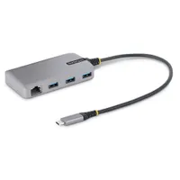 Startech.com 5G3AGBB-USB-C-HUB 3-portos USB-C hub Ethernet USB 3.2 Gen 1 RJ-45
