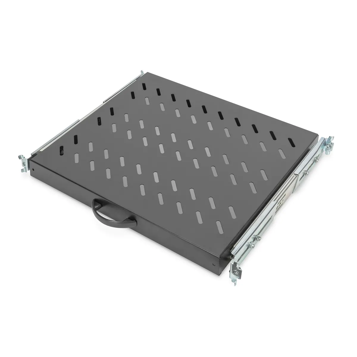 Assmann DN-19 TRAY-2-600-SW csúszó polcok hálózati szekrényhez 600 mm fekete #1