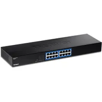Trendnet TEG-S17 16-portos gigabites kapcsoló rack 32 Gbit MAC-tábla 8000 bejegyzés