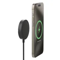 Zagg 401316198 Mophie Qi2 magnetic charger with kickstand fekete usb 1 m beltéri
