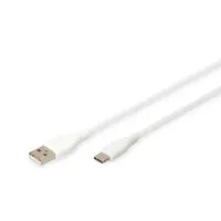 Assmann AK-300340-005-W usb-a to usb-c kábel 0,5 m usb 2.0 fehér 60w pd árnyékolt #1