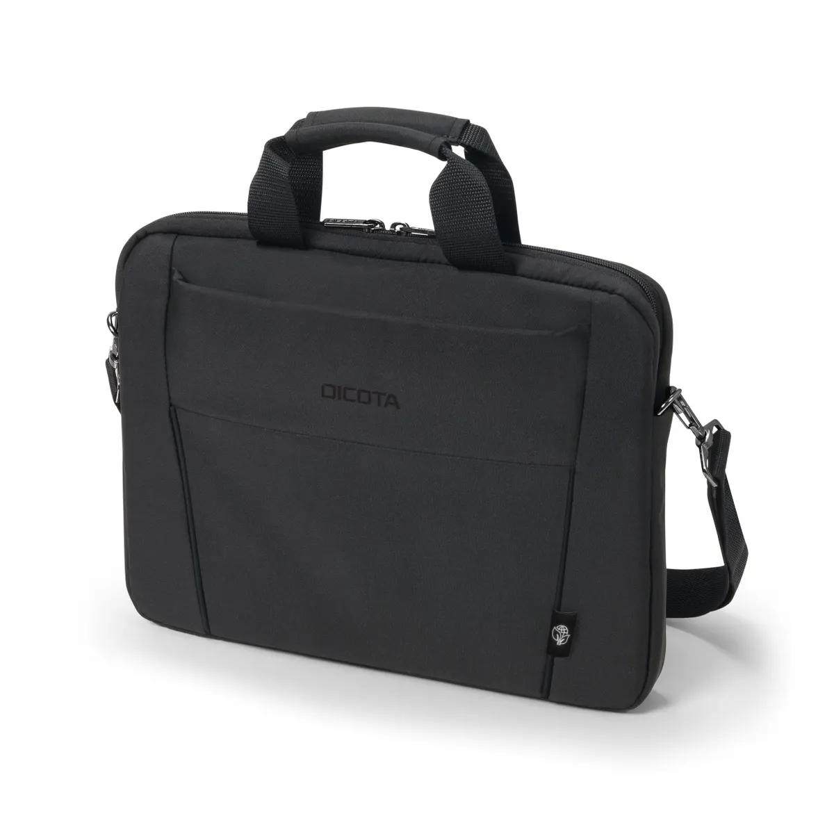 Dicota D31304-RPET Eco slim case base 13-14.1" fekete rPET #1