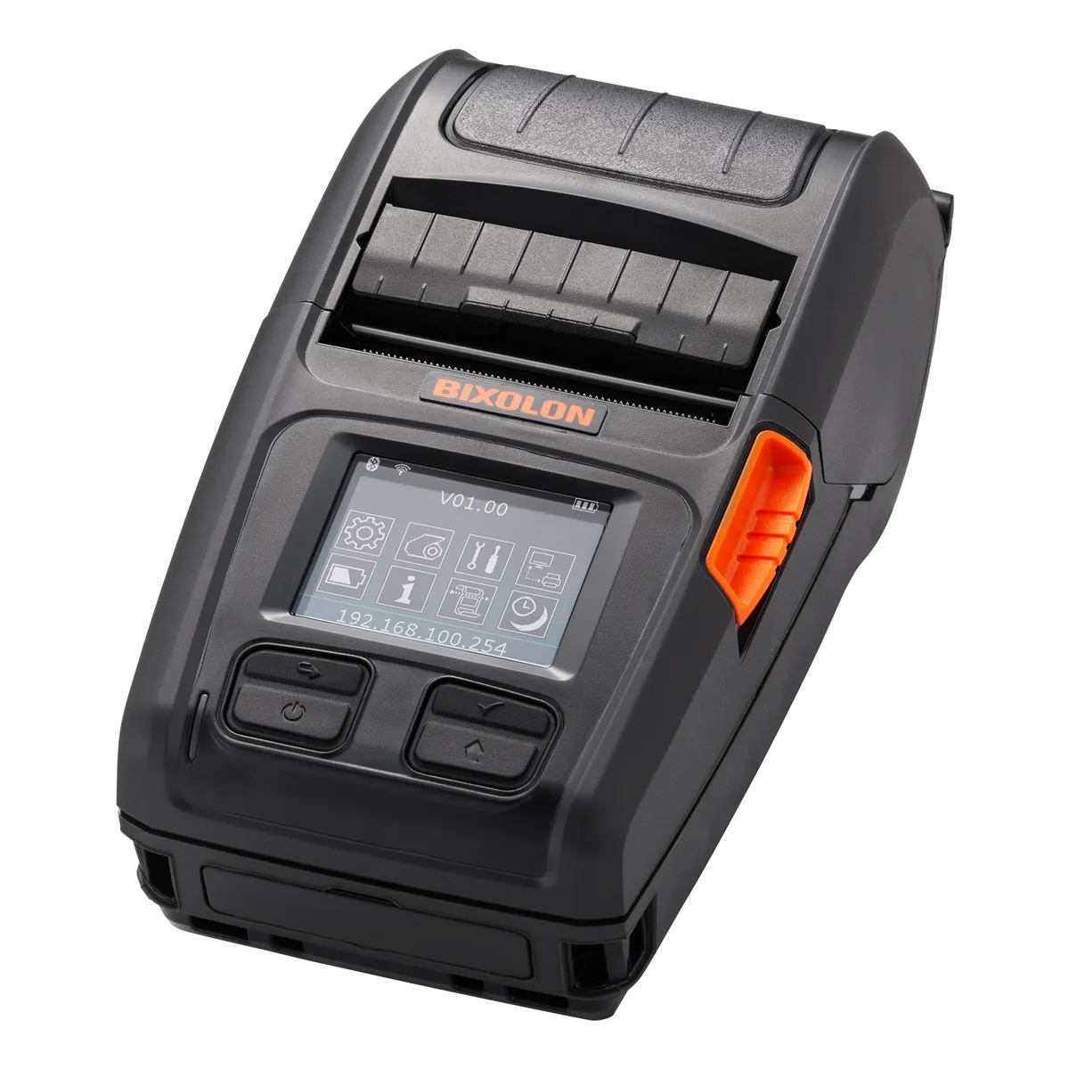 Bixolon XM7-20IWK/BEG mobil címkenyomtató 203x203 DPI direkt termál 25-58 mm papírszélesség 4,8 cm USB-C RS-232 Wi-Fi 802.11a/b/g/n 128 MB #1
