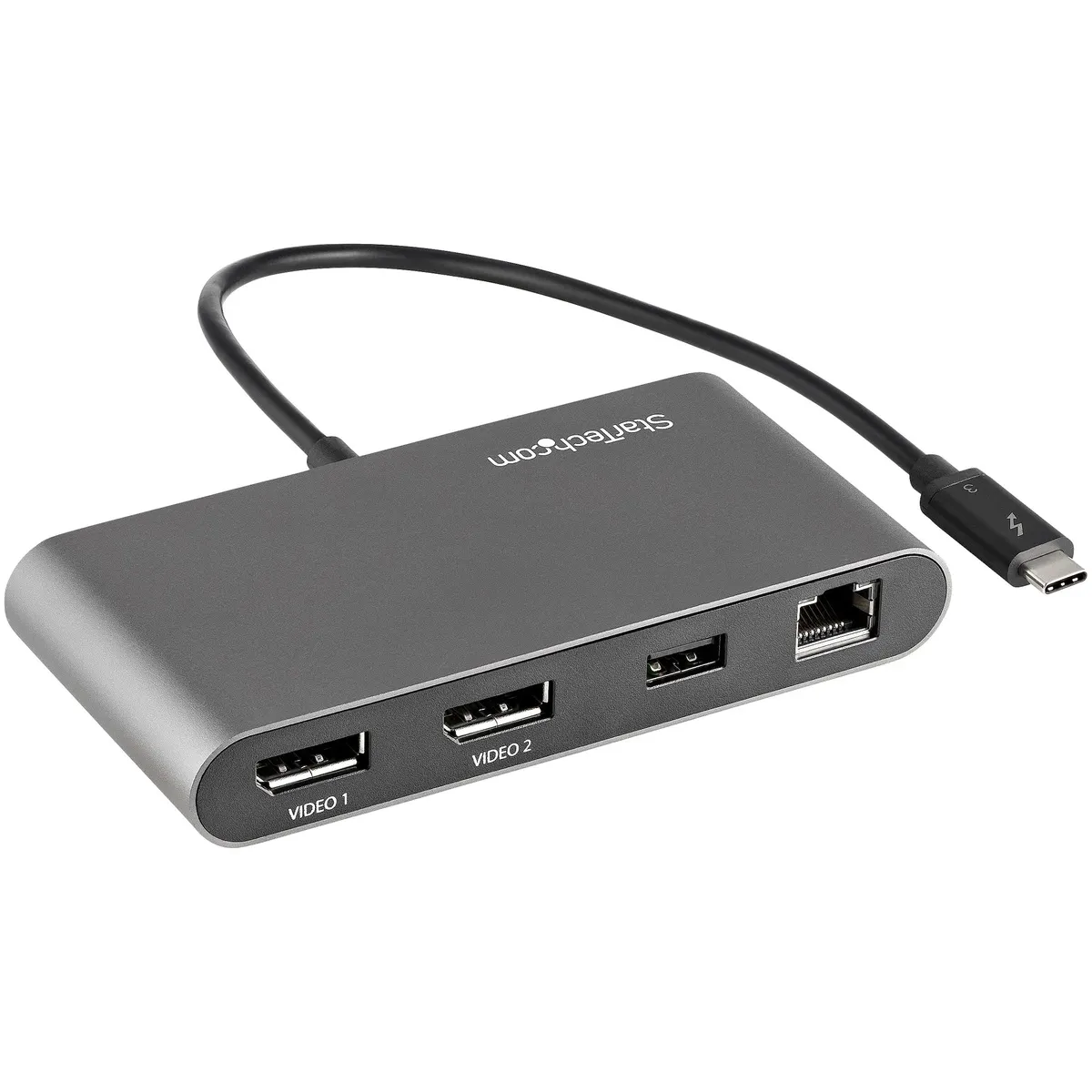 Startech.com TB3DKM2DPL Thunderbolt 3 mini dokkoló duál monitor 4K #1