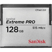 Sandisk SDCFSP-128G-G46D Extreme Pro CFast 2.0 128GB olvasási 525 MBs írási 450 MBs