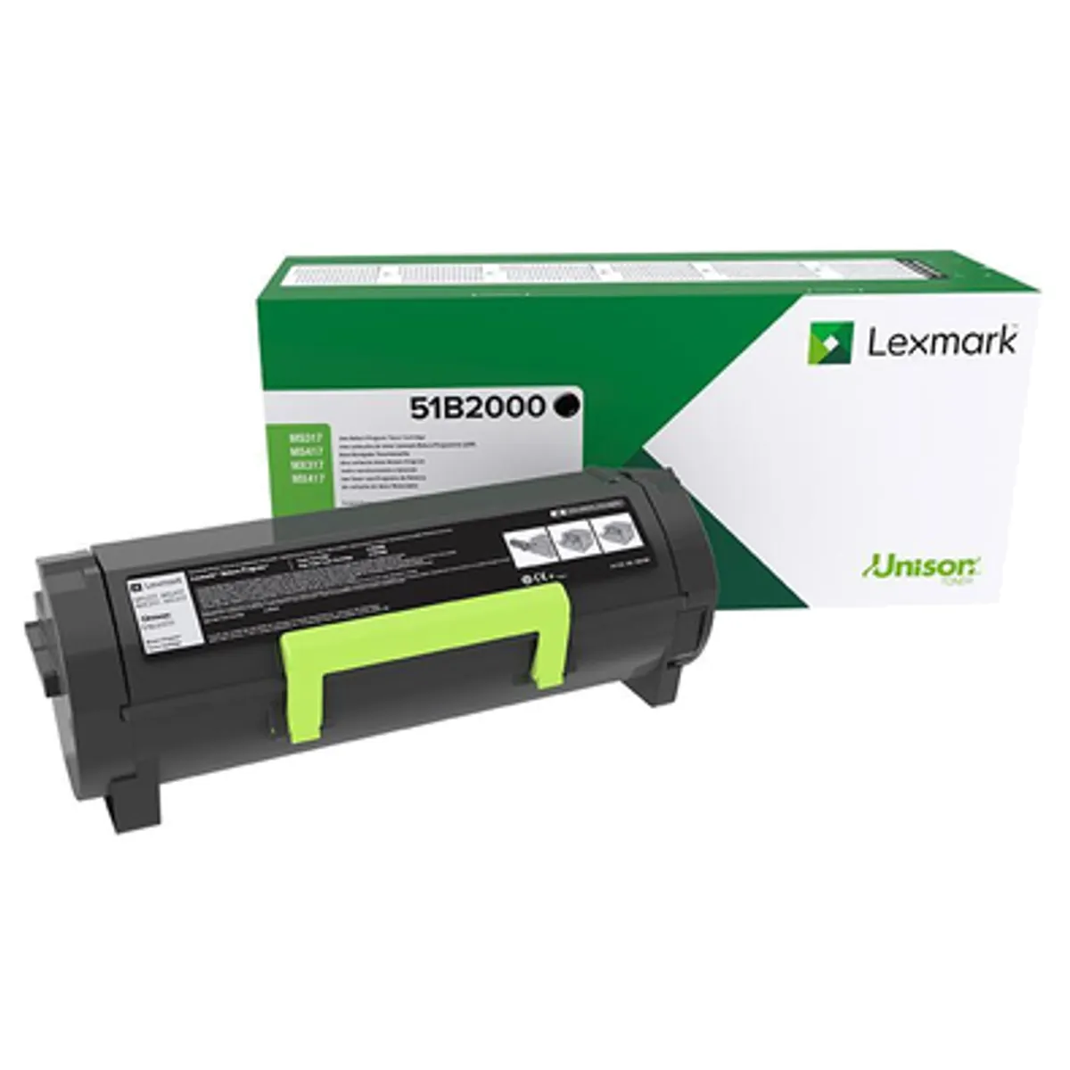 Lexmark 51B2000 tonerkazetta fekete 2500 oldalas #1