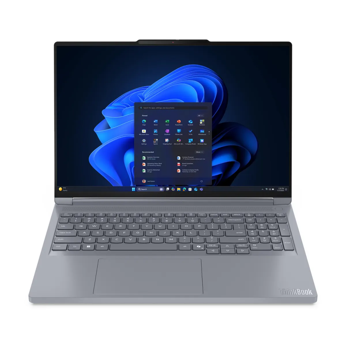 Lenovo 21U0000KHV ThinkBook 16p G6 ADR Ryzen 9 8940HX 32GB DDR5 512GB WQXGA 16" Windows 11 Pro Szürke Védőtok #1