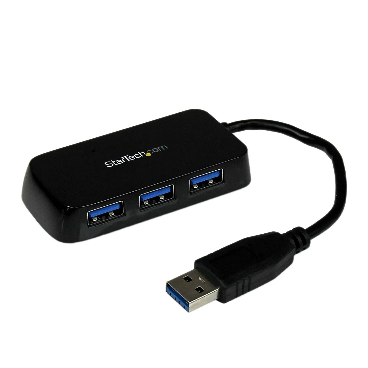 Startech.com ST4300MINU3B 4 portos mini USB hub USB 3.2 Gen 1 Type-A buszos #1