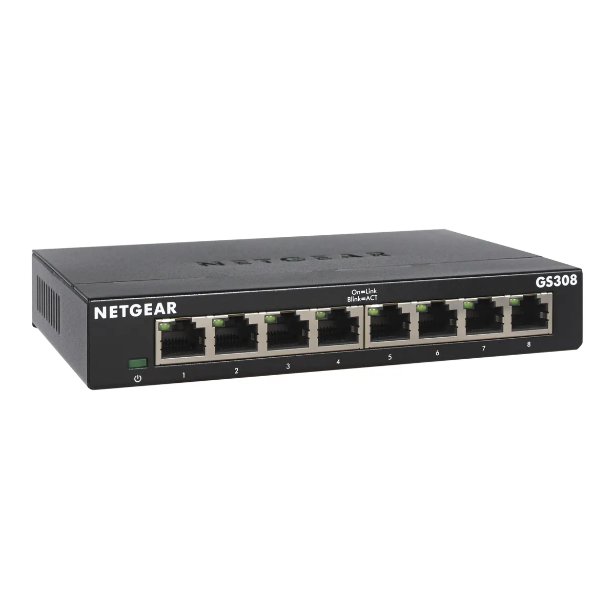 Netgear GS308-300PES 8-portos gigabit kapcsoló unmanaged L2 #1