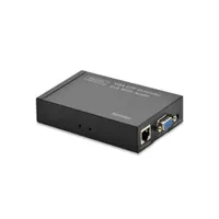 Assmann DS-53400 VGA-UTP-extender AV adó- és vevőegység, max felbontás 1920x1200, Cat5, hangbemenet: 3.5mm, hangkimenet: 3.5mm