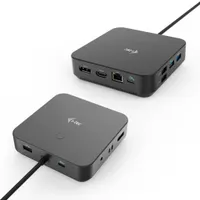 I-tec C31TRIPLE4KDOCKPDPRO usb-c hdmi-2xdp dokkoló pd100w lan 1g