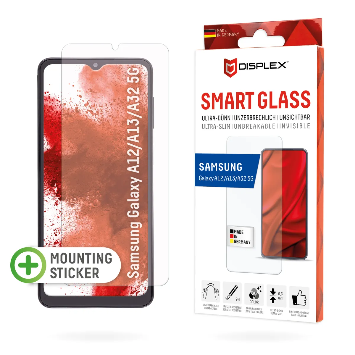 E.V.I. 01635 Displex smart glass Samsung Galaxy A12 A13 A32 5G #1