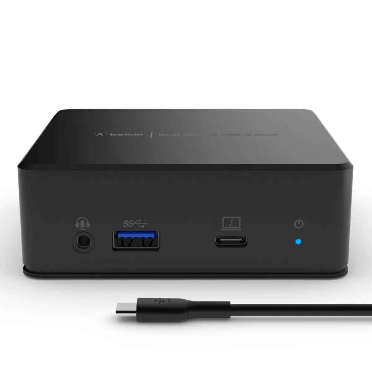Belkin INC002VFBK USB-C két kijelzős dokkoló DisplayLink 2x HDMI 1.4 3x USB-A 3.1 Gen1 1x USB-C Gigabit Ethernet 85W PD #1