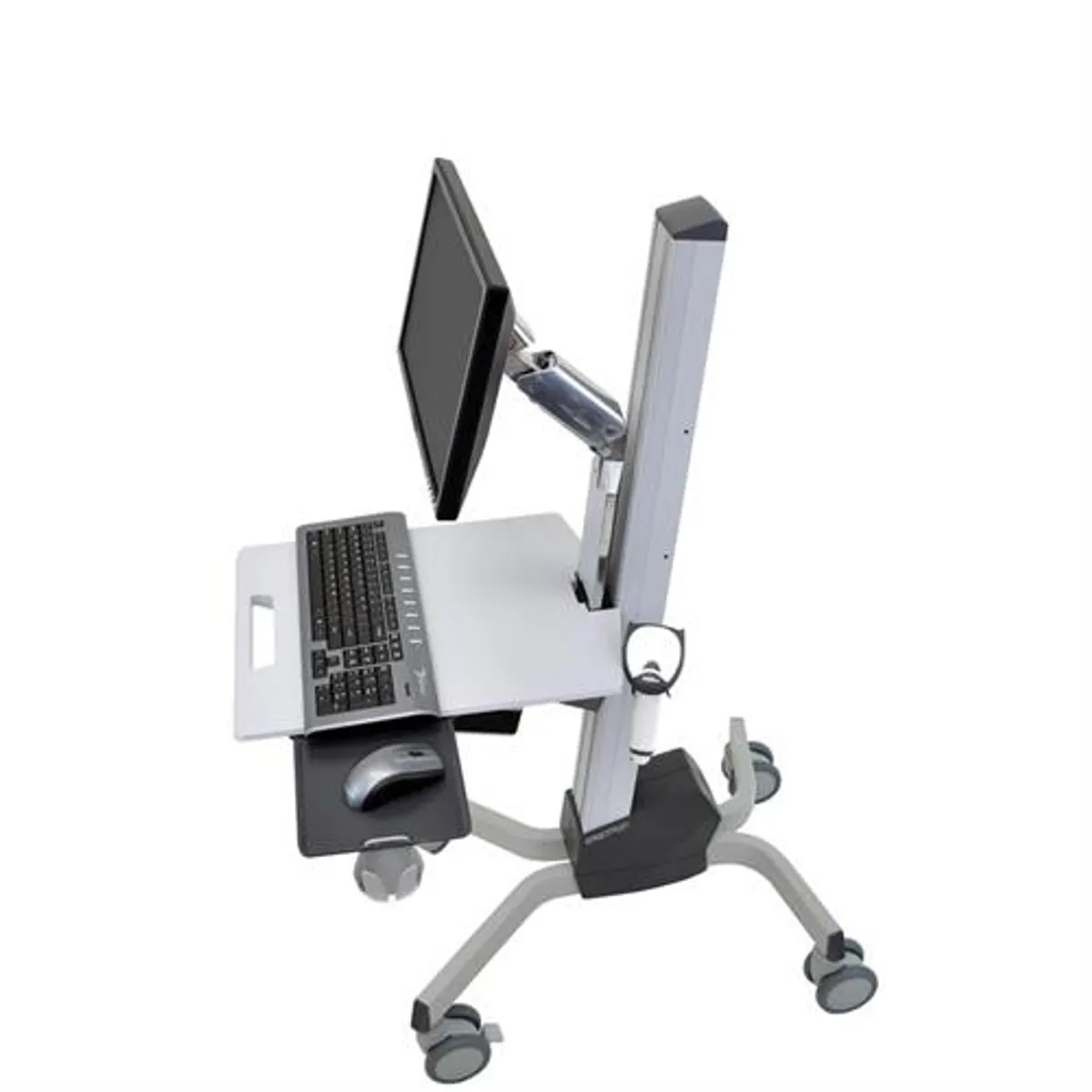 Ergotron 24-206-214 Neo-Flex LCD Cart szürke 27IN gurulós állvány magasság 1184 mm #1