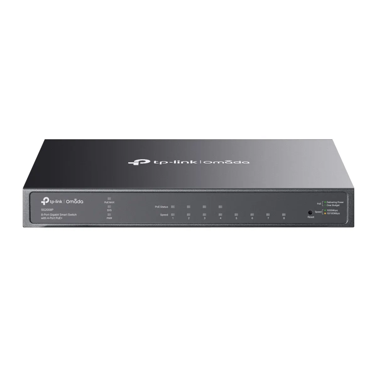 TP-Link SG2008P Omada 8-portos gigabites okos kapcsoló 4-portos PoE 62W #1
