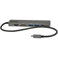 StarTech.com DKT30CHSDPD1 USB-C többportos dokkolóállomás 100 W PD, Gigabit Ethernet, SD MMC MicroSD kártyaolvasó