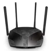 Mercusys MR80X AX3000 Két sávos Wi-Fi 6 router 4x 5 dBi külső antennák 1x WAN 3x LAN