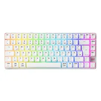 Cherry G8D-24030PAADE-0 K33 Compact Wireless Mem-chanical kapcsoló RGB LED 84 billentyű QWERTZ fehér