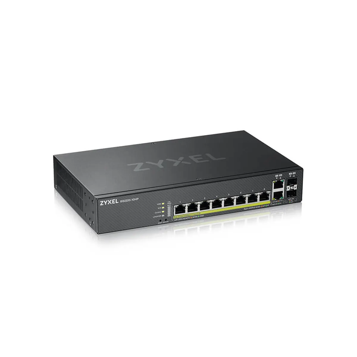 Zyxel GS2220-10HP-EU0101F GS2220-10HP 8-portos PoE GbE switch 2x SFP uplink Layer 2 180W #1
