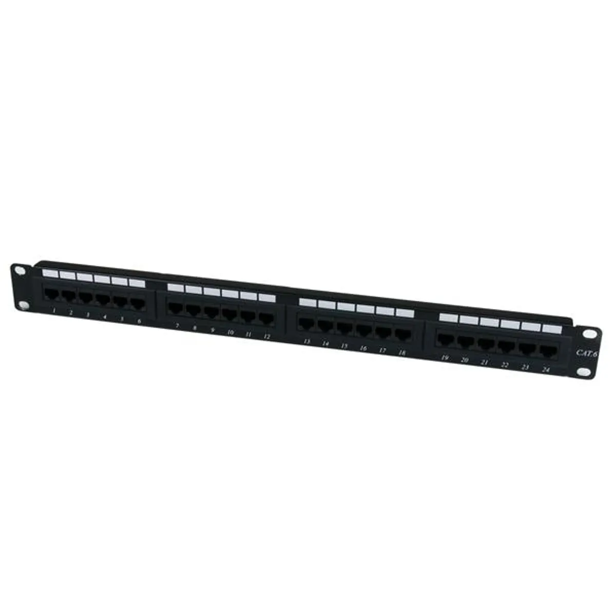 Startech.com C6PANEL24 24 port 1U cat6 patch panel #1