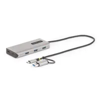 Startech.com 167B-USBC-MULTIPORT USB-C USB-A multiport adapter ezüst 4K 5 Gbps USB 0,4 m