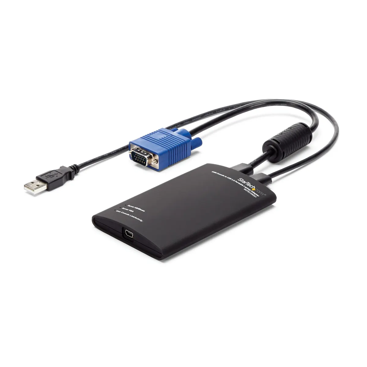 Startech.com NOTECONS01 KVM-hez USB laptop crash cart USB billentyűzet egér VGA #1